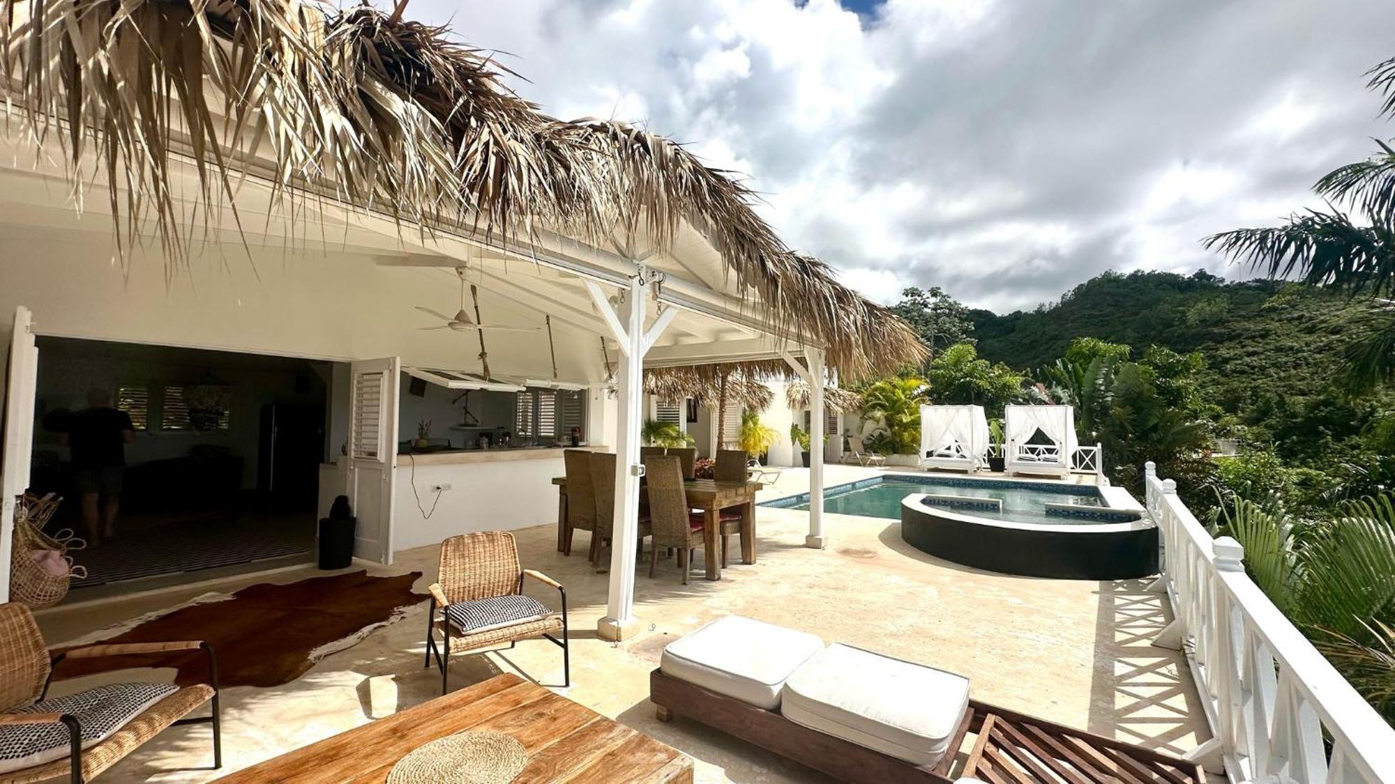 Villa Blanca Chambre D'Hotes Vue Sur Mer 拉斯特拉纳斯 外观 照片